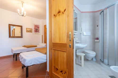 Salle de bains dans l'établissement Casa Mulaz