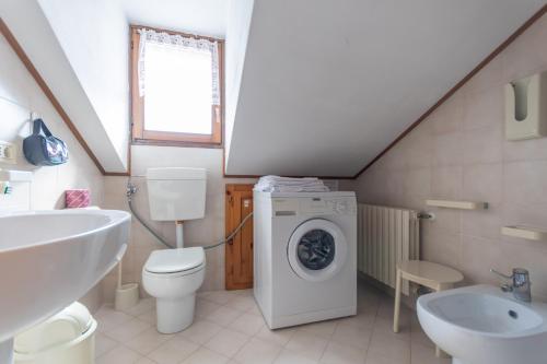Salle de bains dans l'établissement Casa Mulaz