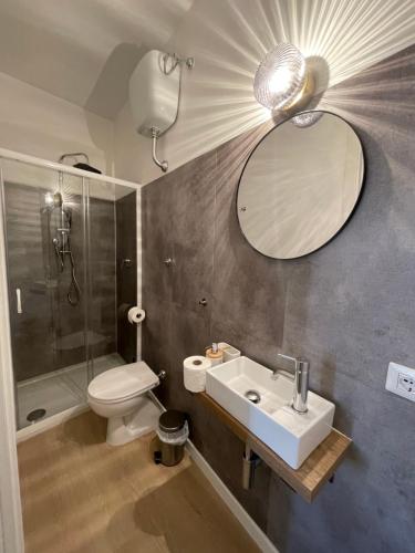 Koupelna v ubytování B&B Casarco