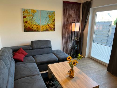 Posezení v ubytování Strandnest Büsum Ferienhaus