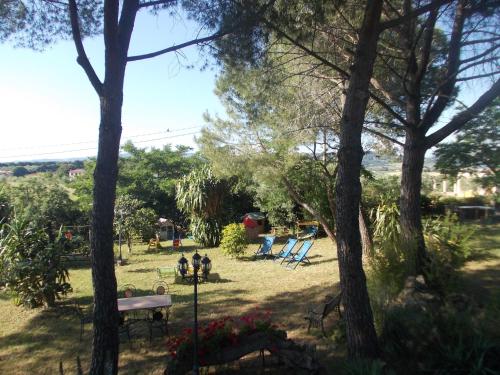 Κήπος έξω από το Agriturismo Il Poderino