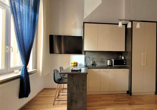 Kuchyňa alebo kuchynka v ubytovaní Apartament 15