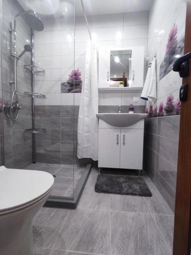Ванная комната в Mountain view apartment