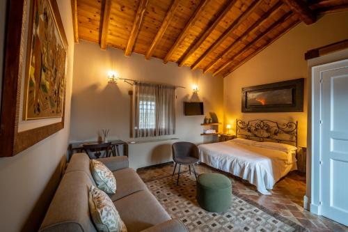 A bed or beds in a room at Casa Arrigo