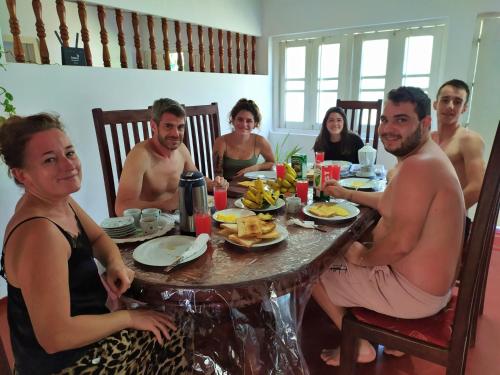 Jídlo v penzionu nebo okolí