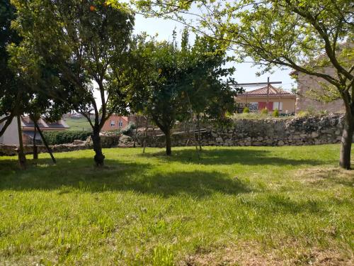 Jardín al aire libre en La casa del Limonero