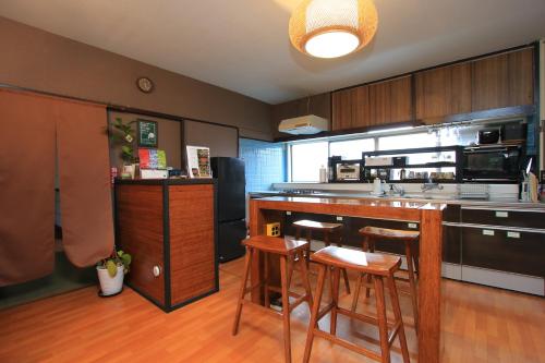Virtuvė arba virtuvėlė apgyvendinimo įstaigoje tsukigakireidesune