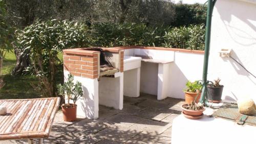 Vonkajšia záhrada v ubytovaní Villa Oleandro Ciccino