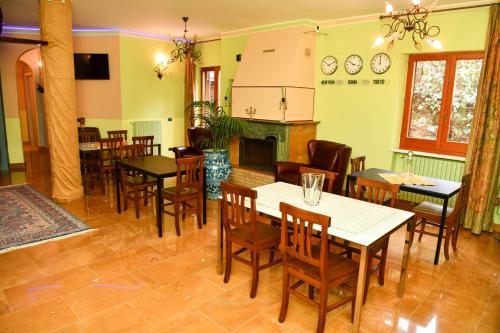 Posezení v ubytování Il Piccolo Hotel