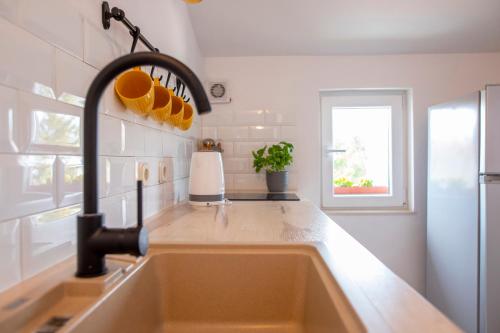 Kuchyňa alebo kuchynka v ubytovaní Apartman Ivo