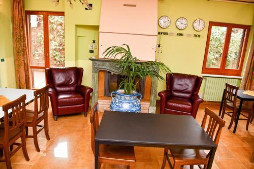 Posezení v ubytování Il Piccolo Hotel