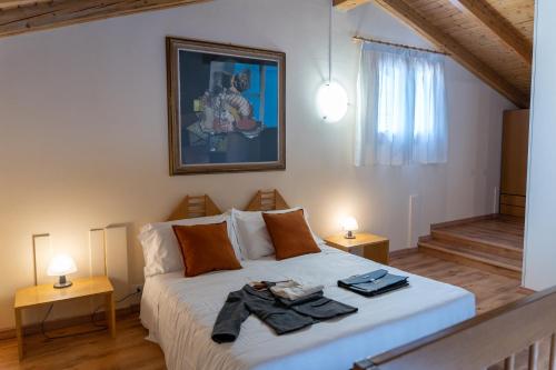 Posteľ alebo postele v izbe v ubytovaní Hotel New Genziana