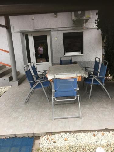 Patio nebo venkovní prostory v ubytování Dombi Porta