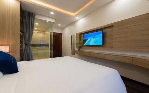 TV/trung tâm giải trí tại Holi Anna