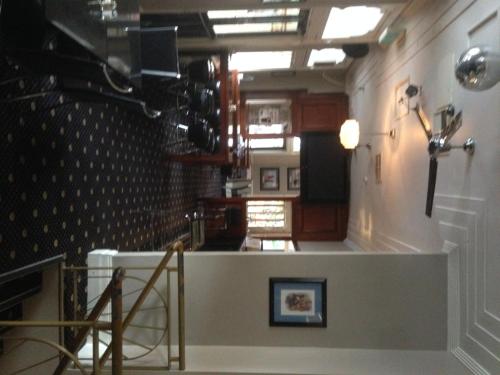 a view of a room with a camera on the wall at Grand Hotel in Newcastle
