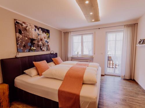 Una cama o camas en una habitación de Schiebenrothenhof