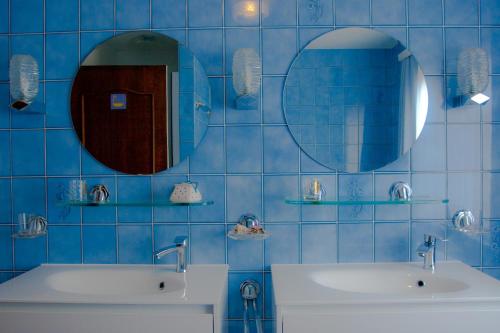 Koupelna v ubytování B&B Goudsbloempje