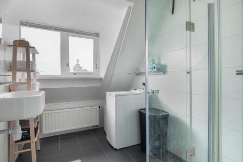 Een badkamer bij Vakantiewoning Suderhaven