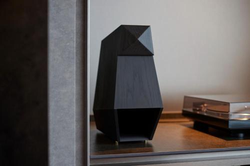 a black object sitting on a table in a mirror at NOHGA HOTEL KIYOMIZU KYOTO in Kyoto