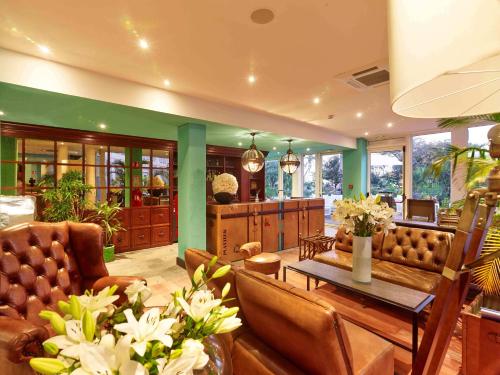 Ruang duduk di Villa Delisle Hôtel & Spa