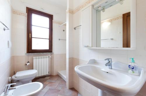 Koupelna v ubytování Casa Fiori di Pesco - Goelba