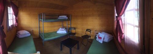 Koupelna v ubytování Biržai camping