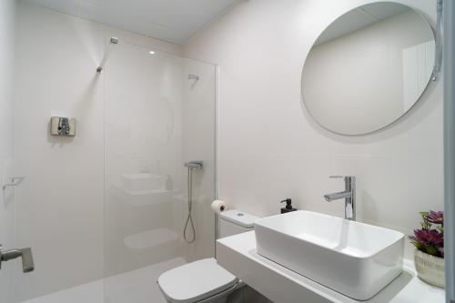 Et badeværelse på AAC Málaga - Apartamento muy cómodo y bien comunicado, a 1,3km del centro