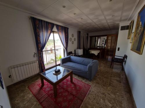 Χώρος καθιστικού στο Hotel Bon Lloc