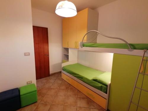 Postel nebo postele na pokoji v ubytování Case Vacanze Vista Mare