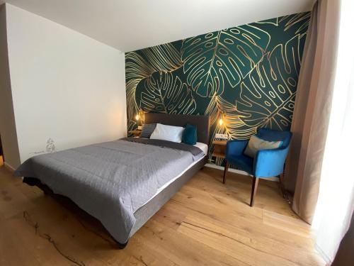 Katil atau katil-katil dalam bilik di Hotel Hofmeisterhaus - Self Check-in