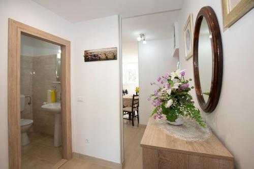 Kúpeľňa v ubytovaní Apartman Ive