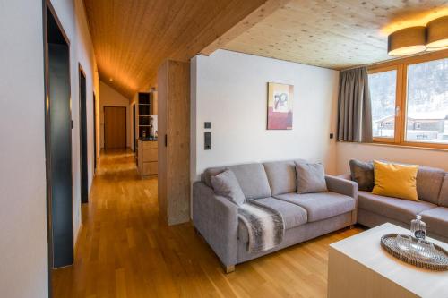 Ruang duduk di Apartments Susanne