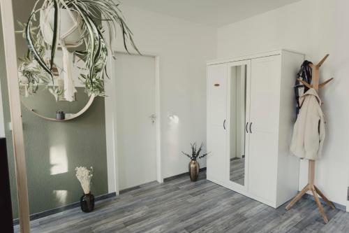 Koupelna v ubytování Modernes, gemütliches Apartment mitten in Leipzig
