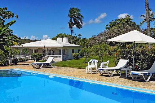 Piscina en o cerca de Casa Blanca Samaná - Las Galeras