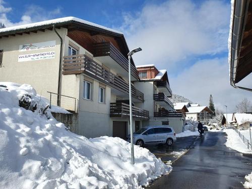 Elfe - Apartments Apartment for 6 guests with patio en invierno