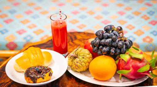 Eten bij of ergens in de buurt van het aparthotel

