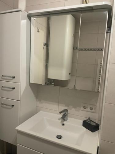 Kylpyhuone majoituspaikassa Citybergblick2