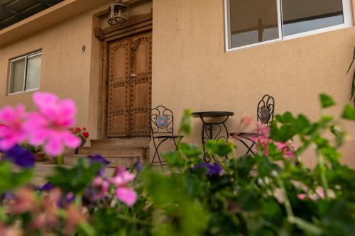 Κήπος έξω από το Desert Routes Inn Shvilim ba Midbar