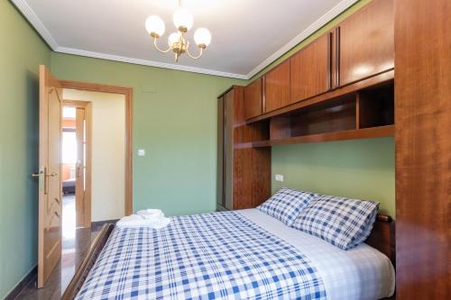 Postel nebo postele na pokoji v ubytování Confortable apartamento en Lekeitio