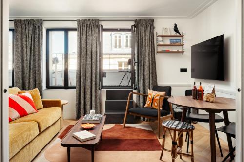 Гостиная зона в My Maison In Paris Invalides