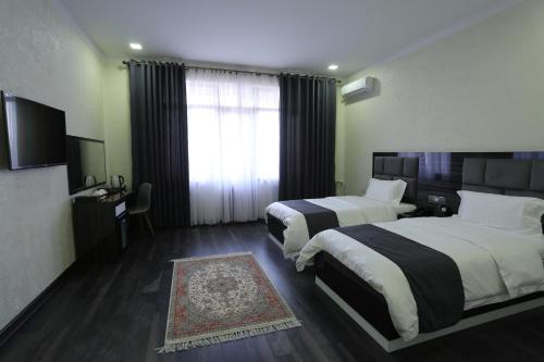 Hotel 777にあるベッド