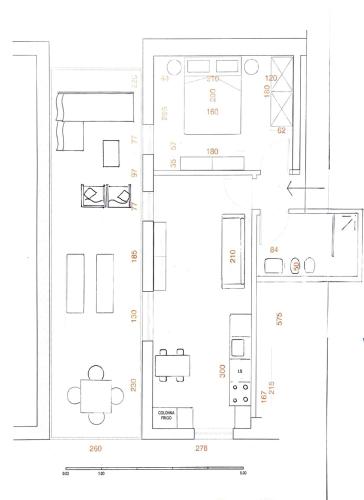 Plano de Junior Suite agli Archi