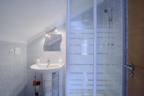 Phòng tắm tại Casa De Igarei