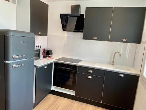 Cuisine ou kitchenette dans l'établissement République - Dauder de Selva
