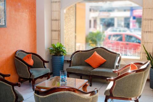 Posezení v ubytování Grand Hotel Machala