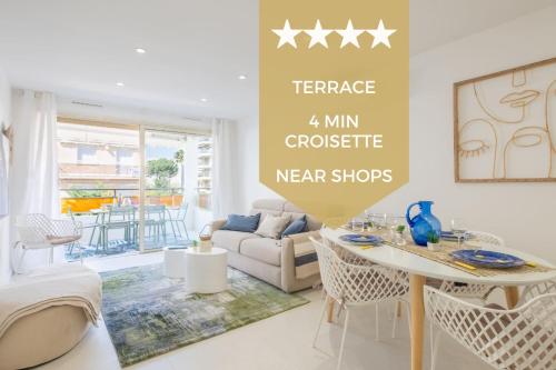 Stylish 2-Br Apartment Steps from the Croisette