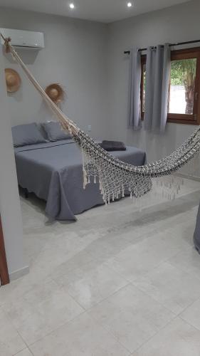 Χώρος καθιστικού στο Pousada Casa du Soleil Camocim