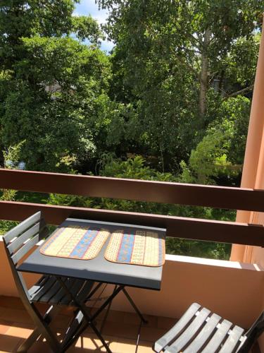 Appartement 2 pièces vue sur la rivière de l'Aven et le Bois d Amour