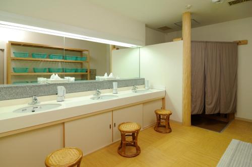 Koupelna v ubytování Hotel Iida