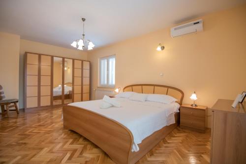 Кровать или кровати в номере Villa Glorija